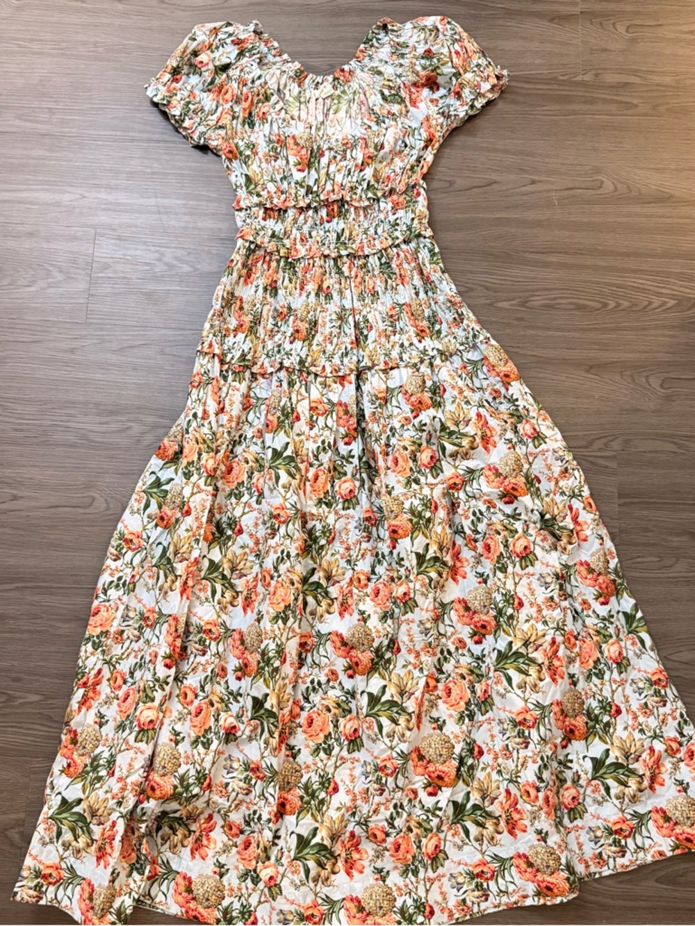 NEW Doen Leanne Dress in Calico Garden XS - Picture 2 of 4
